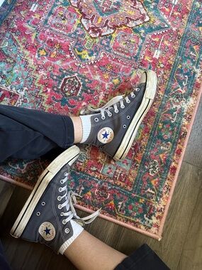 Converse Chuck Taylor All Star High Top Sneakers - Navy blue/White